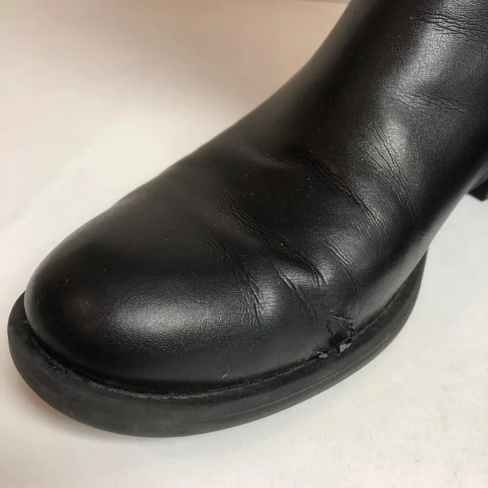 Tommy Hilfiger Women’s Shano, Black Riding Boots Black, Size 9.5 M.